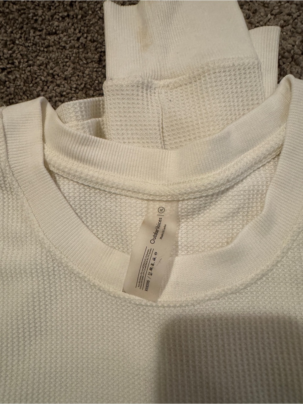 OV waffle long sleeve